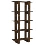 Smoked oak plywood bookshelf 80x30x160 cm by , Bookcases and shelves - Ref: Foro24-813572, Price: 48,99 €, Discount: %