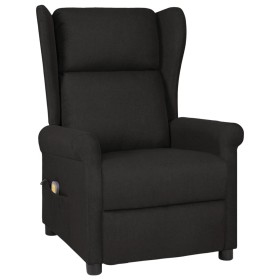 Sillón de masaje de tela negro de , Sillones de masaje eléctricos - Ref: Foro24-348518, Precio: 220,98 €, Descuento: %