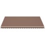 Replacement fabric for brown awning 5x3.5 m by , Awnings - Ref: Foro24-311982, Price: 76,99 €, Discount: %