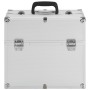 Silver aluminum makeup case 38x23x34 cm by vidaXL, toiletry bags - Ref: Foro24-91832, Price: 57,60 €, Discount: %