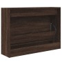 Zapatero de madera de ingeniería marrón roble 80x21x57 cm de , Zapateros y organizadores de calzado - Ref: Foro24-839916, Pre...