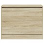 Zapatero de madera de ingeniería roble Sonoma 80x34x63 cm de , Zapateros y organizadores de calzado - Ref: Foro24-839961, Pre...