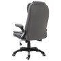 Silla de oficina de cuero sintético gris antracita de vidaXL, Sillas de oficina - Ref: Foro24-20233, Precio: 215,21 €, Descue...