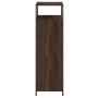 Oak brown engineered wood shoe rack 60x34x112 cm by , Shoe racks and shoe organizers - Ref: Foro24-840033, Price: 107,42 €, D...