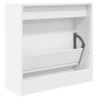 Zapatero de madera de ingeniería blanco 60x21x57 cm de , Zapateros y organizadores de calzado - Ref: Foro24-839882, Precio: 4...