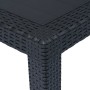 Gray rattan look plastic garden table 220x90x72 cm by vidaXL, Garden tables - Ref: Foro24-45608, Price: 170,99 €, Discount: %