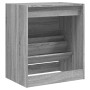 Zapatero de madera de ingeniería gris Sonoma 60x42x69 cm de , Zapateros y organizadores de calzado - Ref: Foro24-839985, Prec...