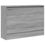 Zapatero de madera de ingeniería gris Sonoma 80x21x57 cm de , Zapateros y organizadores de calzado - Ref: Foro24-839915, Prec...