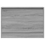 Zapatero de madera de ingeniería gris Sonoma 80x21x57 cm de , Zapateros y organizadores de calzado - Ref: Foro24-839915, Prec...