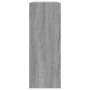 Zapatero de madera de ingeniería gris Sonoma 80x21x57 cm de , Zapateros y organizadores de calzado - Ref: Foro24-839915, Prec...