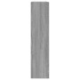 Zapatero de madera de ingeniería gris Sonoma 80x21x87,5 cm de , Zapateros y organizadores de calzado - Ref: Foro24-839922, Pr...