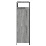 Zapatero de madera de ingeniería gris Sonoma 60x34x112 cm de , Zapateros y organizadores de calzado - Ref: Foro24-840032, Pre...