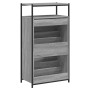 Zapatero de madera de ingeniería gris Sonoma 60x34x112 cm de , Zapateros y organizadores de calzado - Ref: Foro24-840032, Pre...