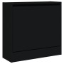 Zapatero de madera de ingeniería negro 60x21x57 cm de , Zapateros y organizadores de calzado - Ref: Foro24-839883, Precio: 45...