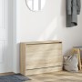 Sonoma oak engineered wood shoe rack 80x21x57 cm by , Shoe racks and shoe organizers - Ref: Foro24-839912, Price: 54,24 €, Di...