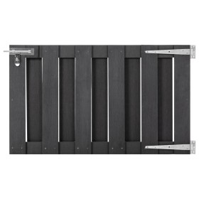 Gray WPC garden gate 100x60 cm by , garden gates - Ref: Foro24-49081, Price: 91,99 €, Discount: %