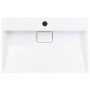 Lavabo 60x38x11 cm resina mineral/mármol blanco de vidaXL, Lavabos - Ref: Foro24-144064, Precio: 127,23 €, Descuento: %