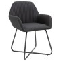 Dining chairs 2 units black fabric by vidaXL, dining chairs - Ref: Foro24-249813, Price: 170,99 €, Discount: %