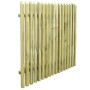 Garden gate made of impregnated pine wood stakes 100x100cm by , garden gates - Ref: Foro24-45140, Price: 58,23 €, Discount: %