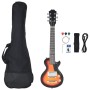 Guitarra eléctrica para niños con funda marrón y negro 3/4 30" de , Guitarras - Ref: Foro24-70197, Precio: 142,77 €, Descuent...