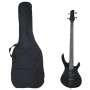 Bajo eléctrico para principiantes con funda negro 4/4 46" de , Guitarras - Ref: Foro24-70181, Precio: 164,90 €, Descuento: %