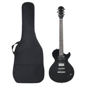 Electric guitar for beginners with case black 4/4 39" by , Guitars - Ref: Foro24-70190, Price: 160,33 €, Discount: %