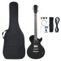 Electric guitar for beginners with case black 4/4 39" by , Guitars - Ref: Foro24-70190, Price: 160,33 €, Discount: %