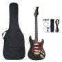 Guitarra eléctrica principiantes con funda negro dorado 4/4 39" de , Guitarras - Ref: Foro24-70194, Precio: 153,84 €, Descuen...