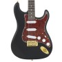 Guitarra eléctrica principiantes con funda negro dorado 4/4 39" de , Guitarras - Ref: Foro24-70194, Precio: 153,84 €, Descuen...