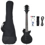 Electric guitar for children with case black 3/4 30" by , Guitars - Ref: Foro24-70196, Price: 136,92 €, Discount: %