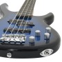 Bajo eléctrico para principiantes con funda azul negro 4/4 46" de , Guitarras - Ref: Foro24-70182, Precio: 171,65 €, Descuent...