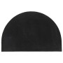 Black coconut fiber semicircular doormat 60x90 cm by , Doormats - Ref: Foro24-155577, Price: 43,33 €, Discount: %