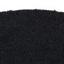 Black coconut fiber semicircular doormat 60x90 cm by , Doormats - Ref: Foro24-155577, Price: 43,33 €, Discount: %