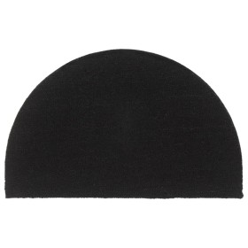 Black coconut fiber semicircular doormat 50x80 cm by , Doormats - Ref: Foro24-155575, Price: 34,99 €, Discount: %