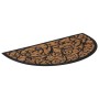 Semicircular rubber and coconut fiber doormat 45x75 cm by , Doormats - Ref: Foro24-155667, Price: 16,96 €, Discount: %