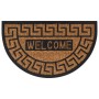 Semicircular rubber and coconut fiber doormat 45x75 cm by , Doormats - Ref: Foro24-155885, Price: 16,96 €, Discount: %