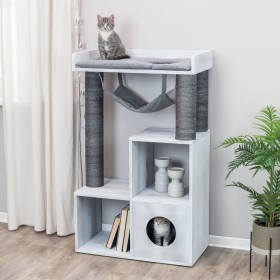 TRIXIE Katzenkratzbaum mit Regalfunktion grau 72x38x110 cm von , Katzenmöbel - Ref: Foro24-444015, Preis: 235,99 €, Rabatt: %