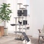 Cat scratcher with dark gray sisal posts 191 cm by , Cat furniture - Ref: Foro24-171596, Price: 107,52 €, Discount: %