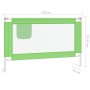 Barandilla de seguridad cama de niño verde tela 120x25 cm de , Barandillas de seguridad - Ref: Foro24-10191, Precio: 32,88 €,...