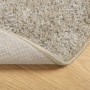 Alfombra pelo largo aspecto brillante ISTAN beige Ø 120 cm de , Alfombras - Ref: Foro24-375659, Precio: 40,62 €, Descuento: %