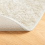 ISTAN cream long pile shiny appearance rug, Ø 120 cm by , Rugs - Ref: Foro24-375671, Price: 40,62 €, Discount: %