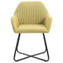 Dining chairs 2 units green fabric by vidaXL, dining chairs - Ref: Foro24-249812, Price: 154,42 €, Discount: %