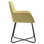 Dining chairs 2 units green fabric by vidaXL, dining chairs - Ref: Foro24-249812, Price: 154,42 €, Discount: %