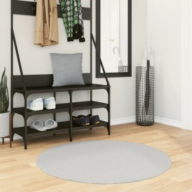 Soft washable short hair rug HUARTE gray Ø 100 cm by , Rugs - Ref: Foro24-375085, Price: 30,48 €, Discount: %