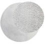 Soft washable short hair rug HUARTE gray Ø 100 cm by , Rugs - Ref: Foro24-375085, Price: 30,43 €, Discount: %