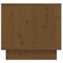 Mesita de noche madera maciza de pino marrón miel 35x34x32 cm de vidaXL, Mesitas de noche - Ref: Foro24-813401, Precio: 32,83...