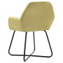 Dining chairs 2 units green fabric by vidaXL, dining chairs - Ref: Foro24-249812, Price: 154,42 €, Discount: %