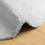 Soft washable short hair rug HUARTE gray Ø 100 cm by , Rugs - Ref: Foro24-375085, Price: 30,43 €, Discount: %