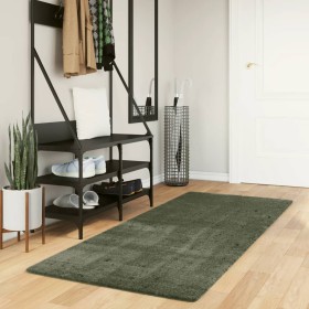 Short soft washable HUARTE forest green 80x200 cm rug by , Rugs - Ref: Foro24-375091, Price: 41,13 €, Discount: %