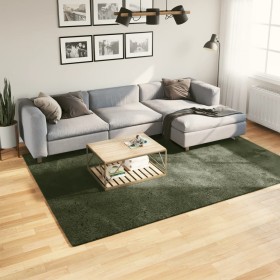 Soft washable short pile carpet HUARTE forest green 200x280cm by , Rugs - Ref: Foro24-375100, Price: 129,03 €, Discount: %